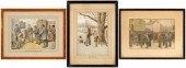 Three A.B. Frost prints (Arthu