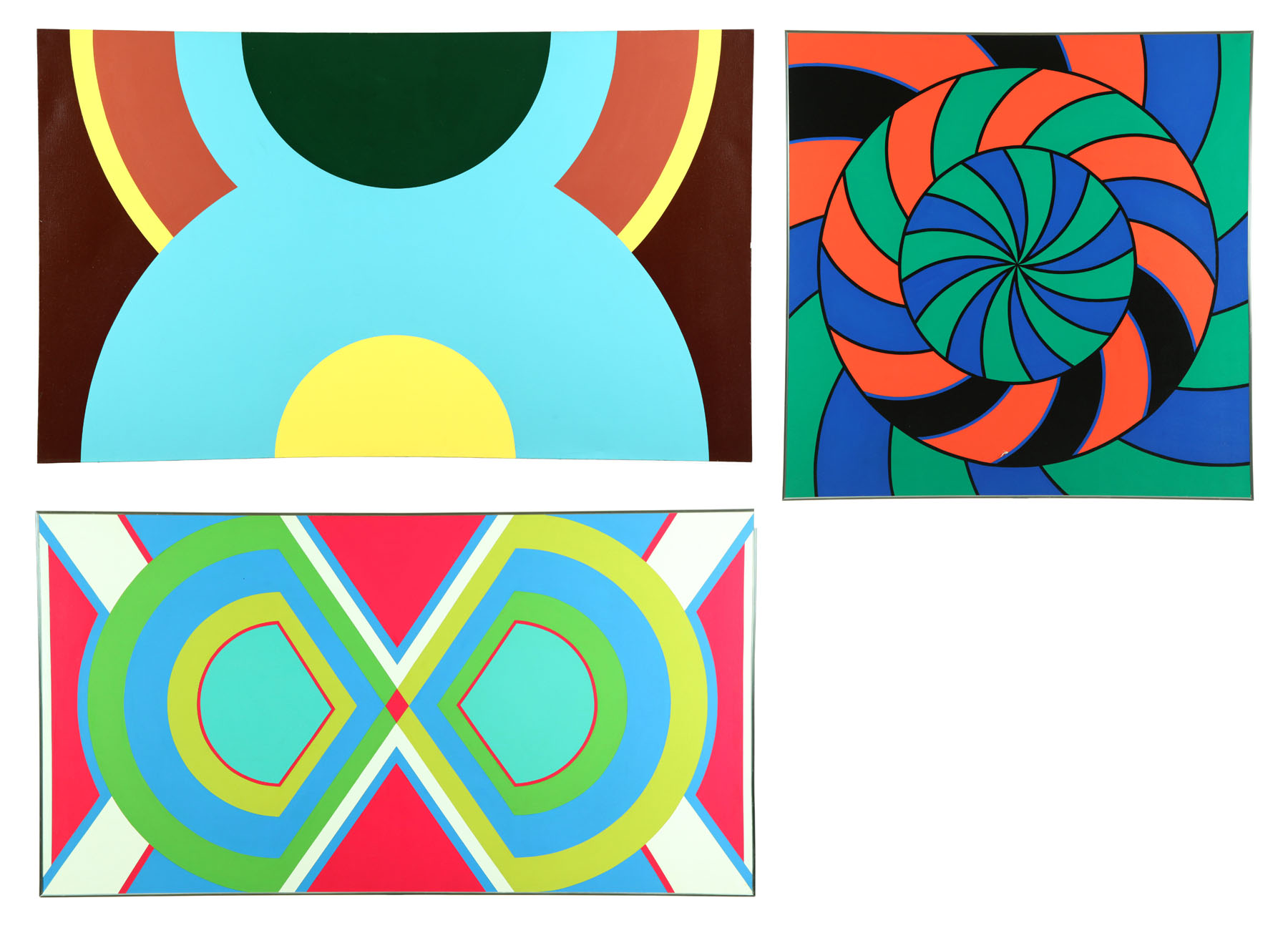 THREE ABSTRACTS BY BEVLYN SIMSON