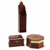 THREE ACCESSORY BOXES, INCLUDI