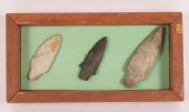 Three Adena spears from Yancey