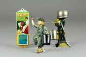 THREE ADVERTISING MATCH SAFES