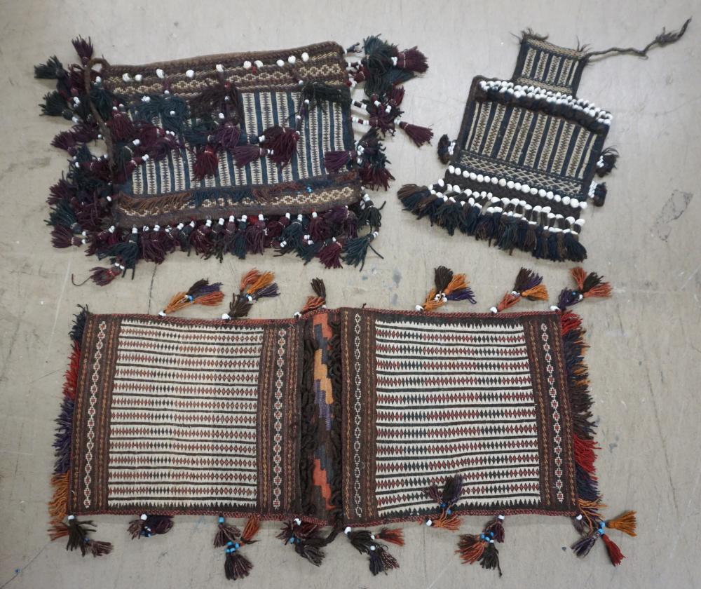 THREE AFGHAN BAGS 3 FT 9 IN X 1