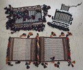 THREE AFGHAN BAGS 3 FT 9 IN X