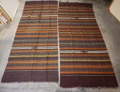 THREE AFGHAN FLATSTITCH HANGIN