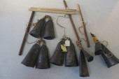 THREE AFRICAN CEREMONIAL DOUBL