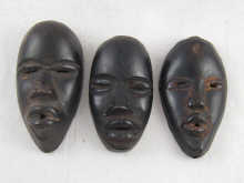 Three African Dan tribal passport