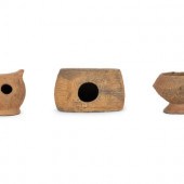 Three African Pottery Articles