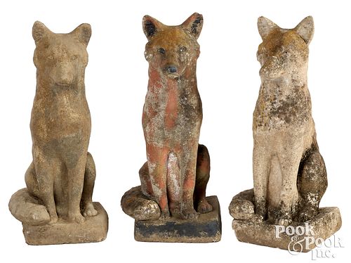 THREE AGGREGATE FOX GARDEN