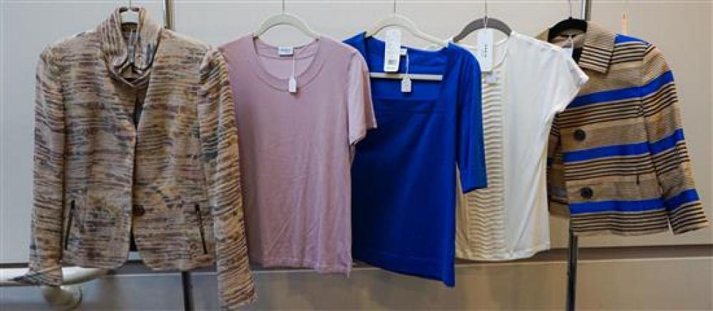 THREE AKRIS PUNTO COTTON SHORT