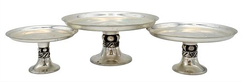THREE ALPHONSE LA PAGLIA STERLING
