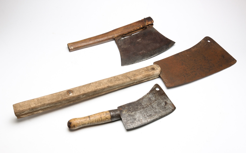 THREE AMERICAN CLEAVERS. Nineteenth