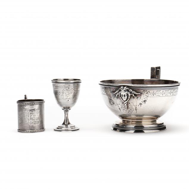 THREE AMERICAN COIN SILVER