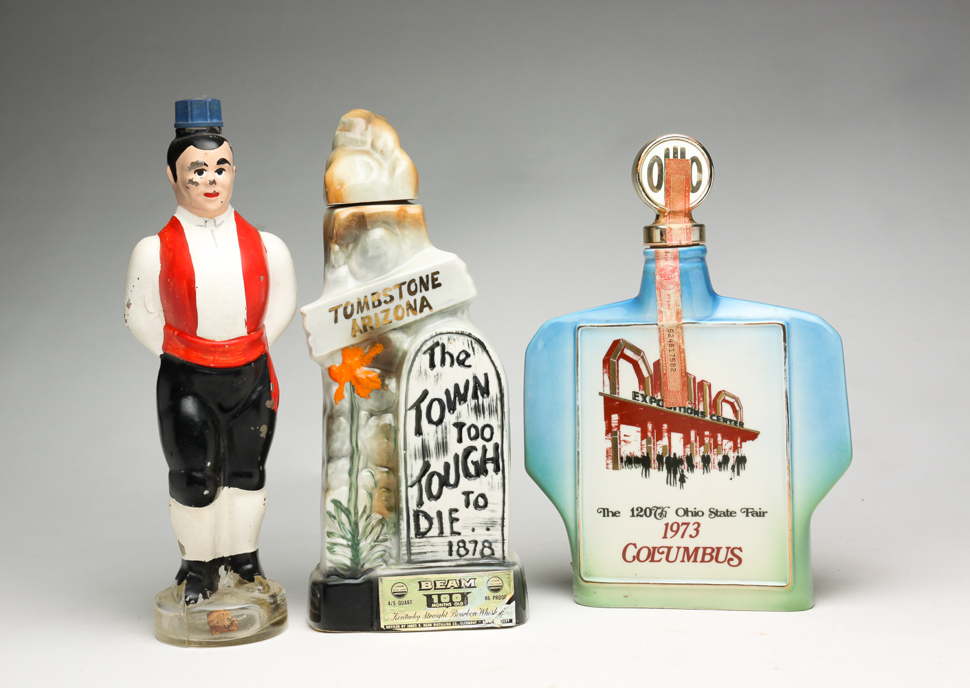 THREE AMERICAN COLLECTIBLE LIQUOR