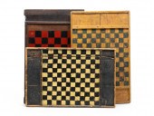 THREE AMERICAN DECORATED GAMEB
