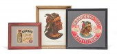 THREE AMERICAN PRINTS. Two chr