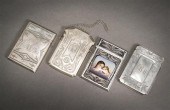THREE AMERICAN SILVER CARD CAS