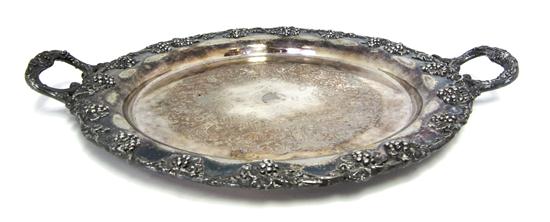 Three American Silverplate Trays