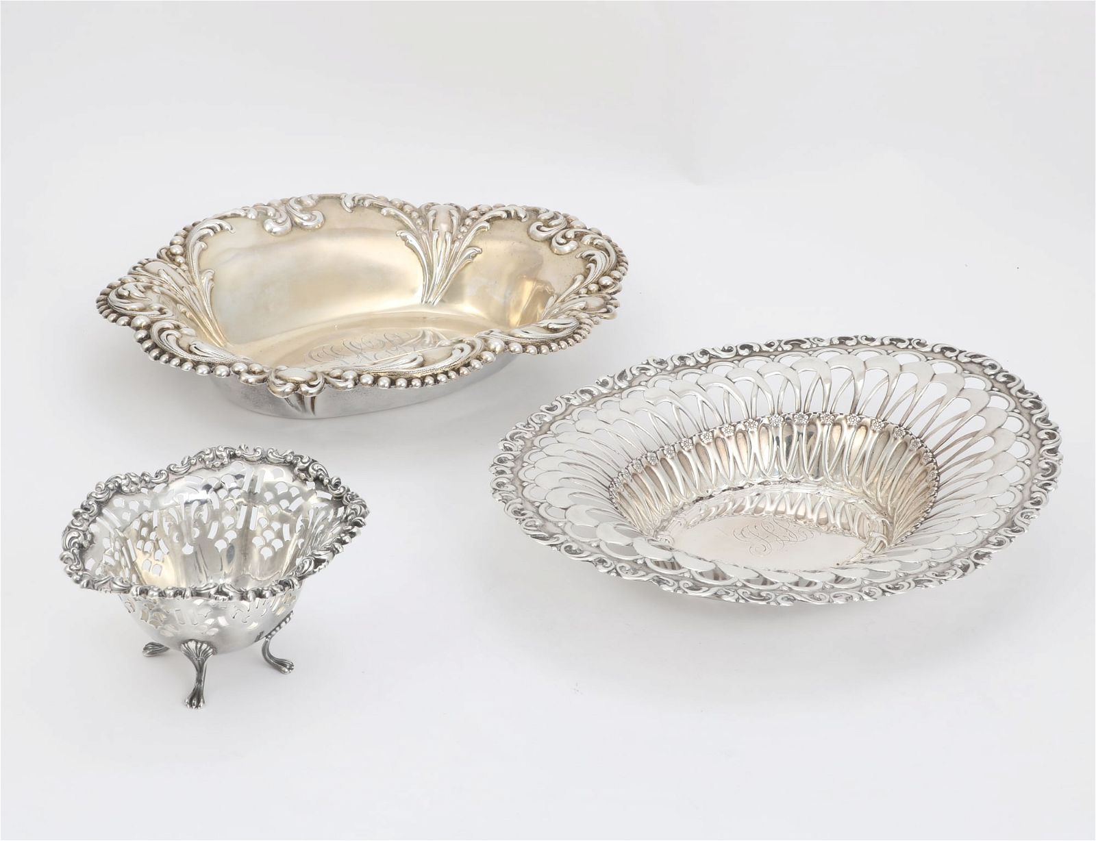 THREE AMERICAN STERLING SILVER