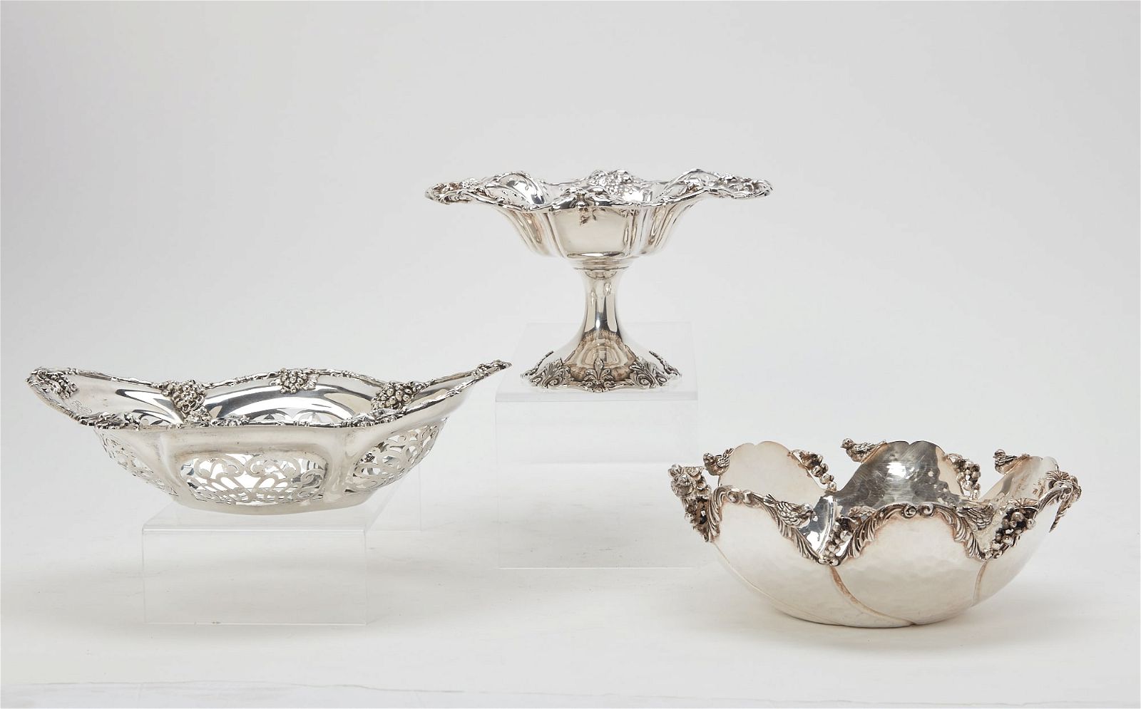 THREE AMERICAN STERLING SILVER