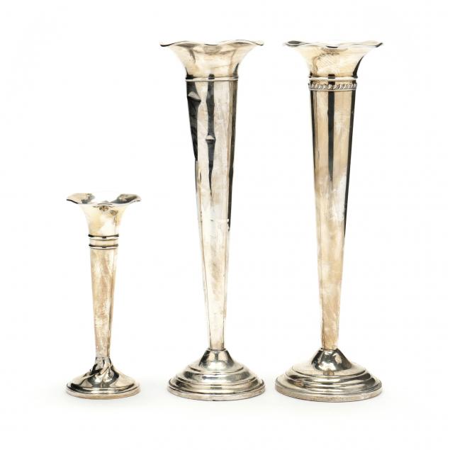 THREE AMERICAN STERLING SILVER