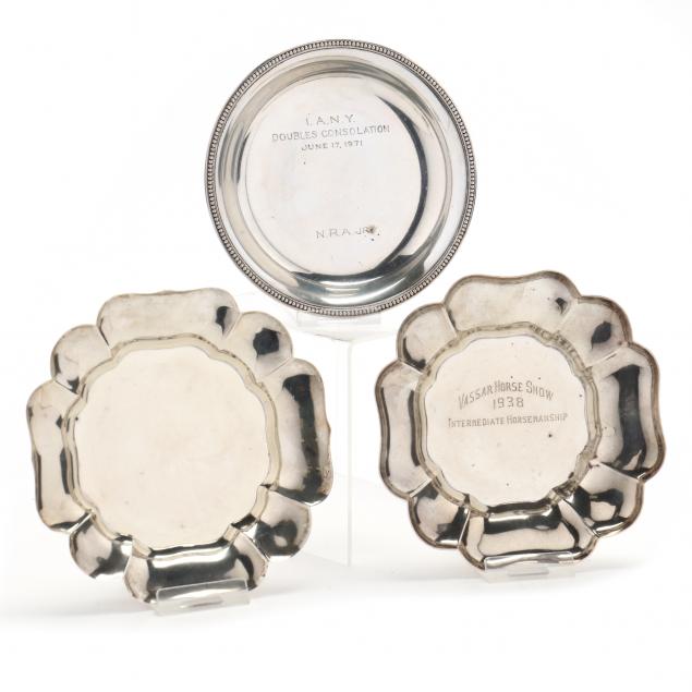 THREE AMERICAN STERLING SILVER