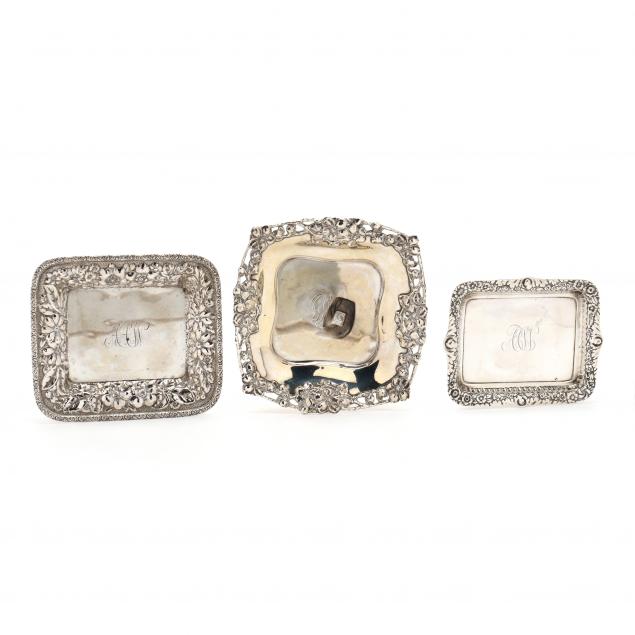 THREE AMERICAN STERLING SILVER