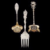 THREE AMERICAN STERLING SILVER