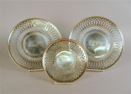 Three American sterling silver