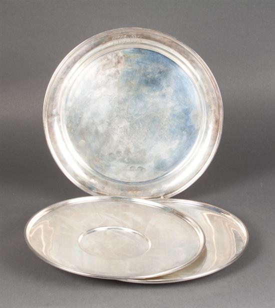 Three American sterling silver