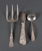 Three American sterling silver