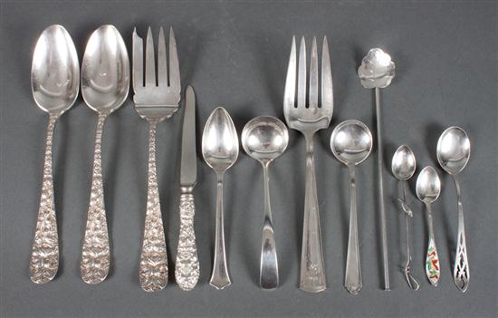 Three American sterling silver