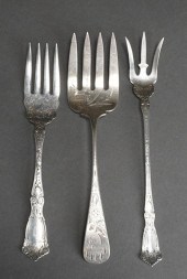 THREE AMERICAN STERLING SILVER