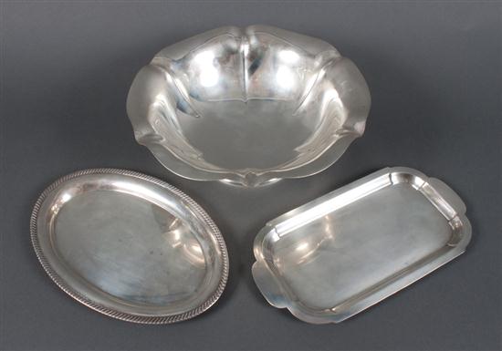 Three American sterling silver