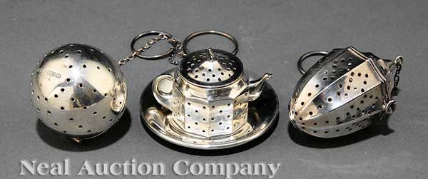 Three American Sterling Silver