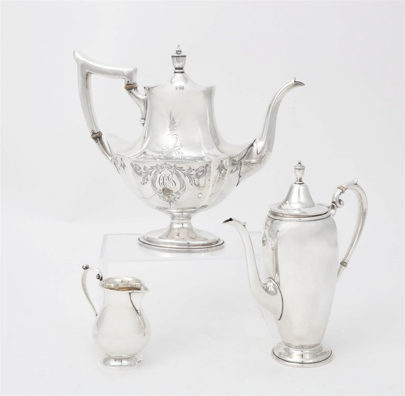 THREE AMERICAN STERLING SILVER