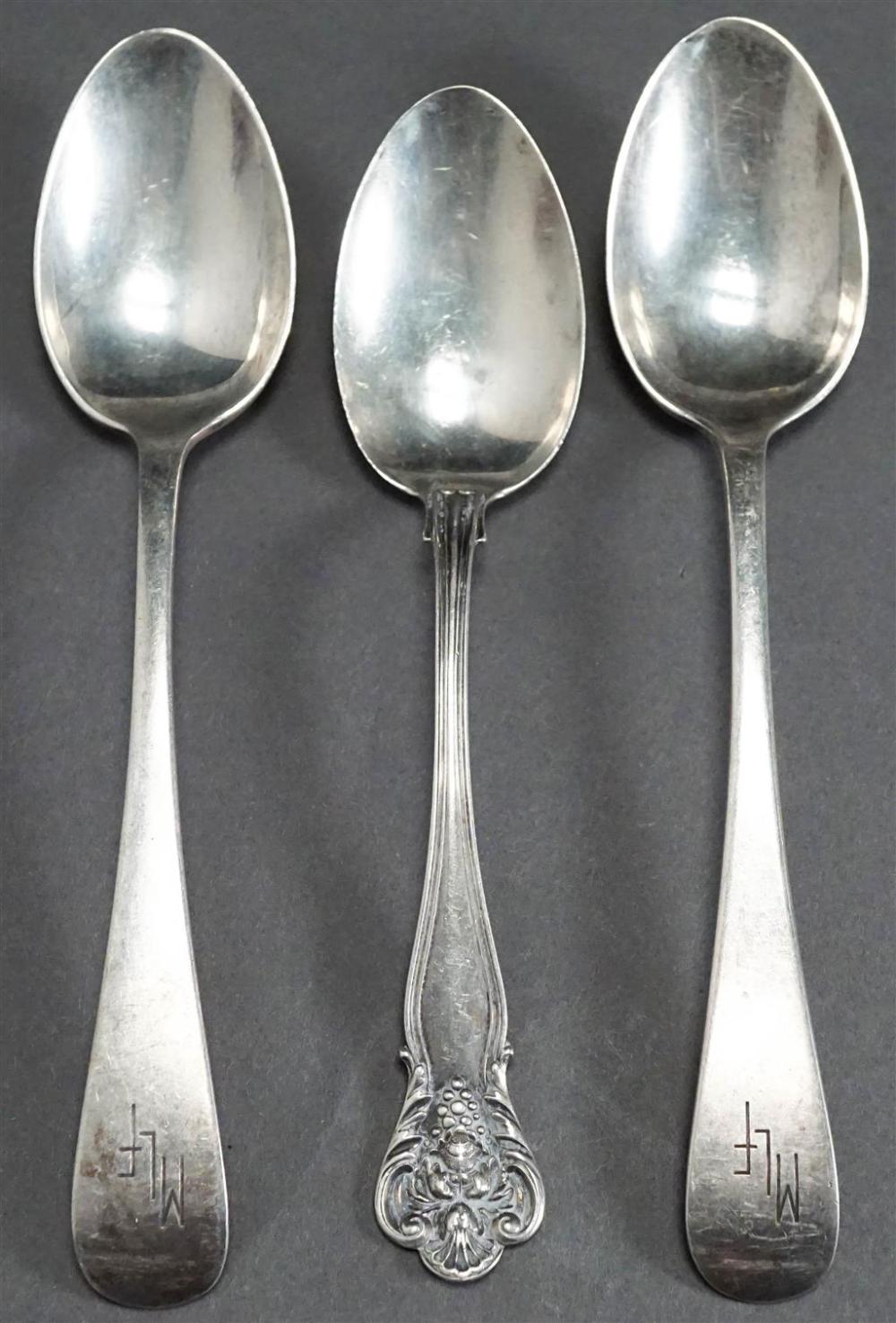THREE AMERICAN STERLING SILVER