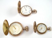 THREE AMERICAN WALTHAM HUNTER