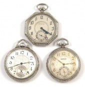 THREE AMERICAN WALTHAM OPENFAC