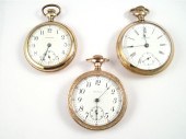 THREE AMERICAN WALTHAM OPENFAC