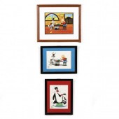 THREE ANIMATION SERICELS WITH