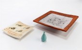 THREE ANN FLOCHE CERAMIC ARTIC