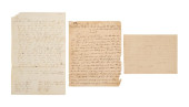 THREE ANTEBELLUM SLAVE DOCUMEN
