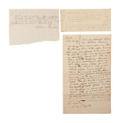 THREE ANTEBELLUM SLAVE DOCUMEN