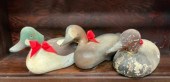 Three antique and vintage pain