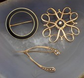 THREE ANTIQUE AND VINTAGE YELL