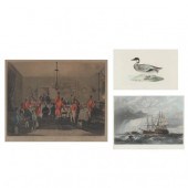 THREE ANTIQUE BRITISH PRINTS T