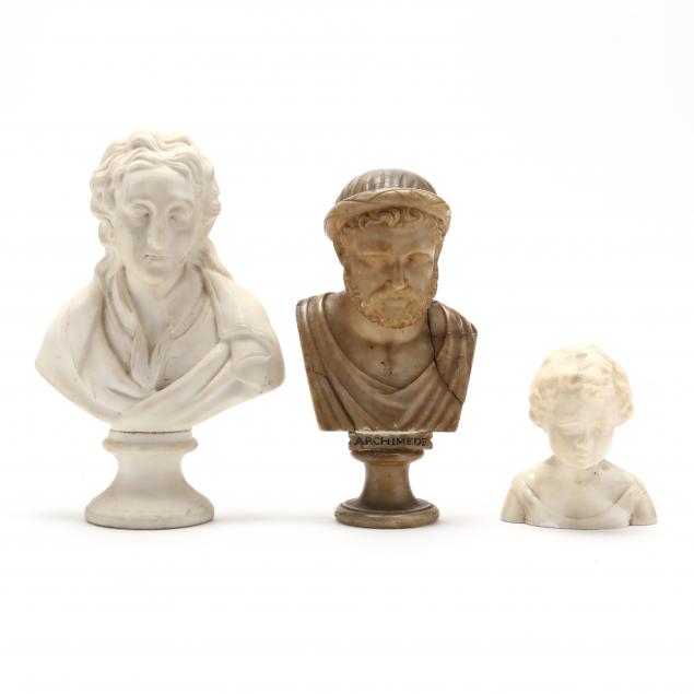 THREE ANTIQUE CONTIENTAL TABLETOP
