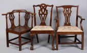 THREE ANTIQUE ENGLISH OR AMERI