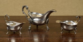 Three antique hallmarked sterling