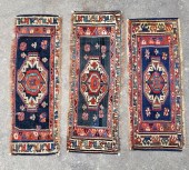 THREE ANTIQUE PERSIAN TRIBAL M